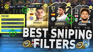 MAKE 100K RIGHT NOW WITH THESE SNIPING FILTERS 🤩 FIFA 22 BEST SNIPING FILTERS TO MAKE COINS [upl. by Donelson962]