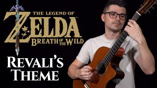 Revalis Theme Zelda Breath of the Wild  Classical Guitar Cover [upl. by Favian222]