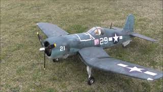 PHOENIX MODEL F4U CORSAIR 60CC SAITO FG73R5 [upl. by Bran]