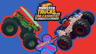 Hot Wheels Unleashed 2 Turbocharged MONSTER TRUCK Full Game Playthrough  RACE ACE  Part 1 [upl. by Manoff]