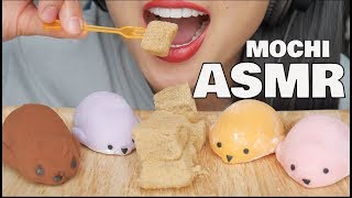 ASMR Seal  Warabi MOCHI SOFT RELAXING EATING SOUNDS  SASASMR [upl. by Itsuj]