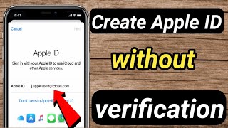 How to create Apple ID without phone number verification  2023 [upl. by Fortunna]