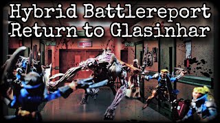 Hybrid BattleReport  Mission One  Return to Glasinhar Rackham Games [upl. by Anuahsal73]