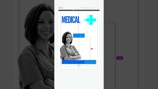 How to design promotional poster for Medical Hospital Doctor on canva canvadesigner canvatutorial [upl. by Seward]