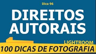 Como Colocar DIREITOS AUTORAIS nas Fotos [upl. by Ahsekan]