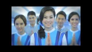 Bangkok Airways Safety Demonstration [upl. by Llerraj]