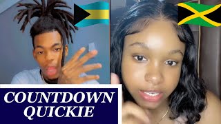 Bahamians and Jamaicans Engage In Island War On TikTok  Countdown Quickie [upl. by Longfellow]