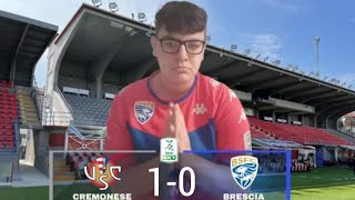 LIVE REACTION CREMONESEBRESCIA 10 DERBY INFUOCATO 🔥 [upl. by Schroth29]