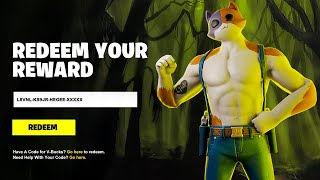 REDEEM THE FREE SKIN CODES in Fortnite New Free Reward Codes [upl. by Rehpotsirc]