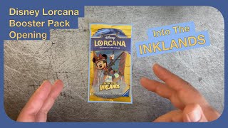 Booster Pack Opening  Disney Lorcana Into The Inklands [upl. by Arreit]