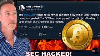 SEC HACKED BTC ETF NOT APPROVED MANIPULATION [upl. by Pronty]