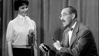 You Bet Your Life 5316 Groucho sings Scottish folk music Secret word Light Dec 31 1953 [upl. by Sremmus660]