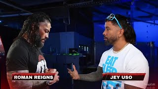 Roman Reigns Secretly Meet Jey Uso Backstage amp Ask Him To Rejoin The OGBloodline On Monday Night Raw [upl. by Adnaluy622]