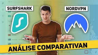 NordVPN vs Surfshark Análise Comparativa [upl. by Osric]