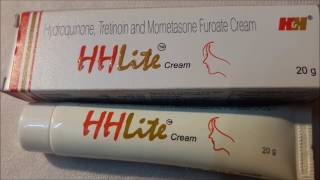 HHLITE CREAM Review in hindi [upl. by Annahsohs]