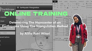 EAGE ONLINE TRAINING Determining The Hypocenter of an Earthquake Using Triangulation Method [upl. by Donelle]