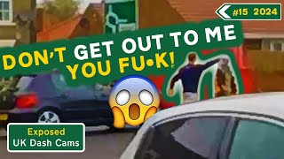 Compilation 15  2024  Exposed UK Dash Cams  Crashes Poor Drivers amp Road Rage [upl. by Ynaffad]