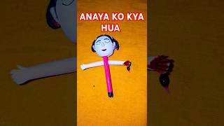 Papa ko bachte hue Anaya ko ye kya ho gaya clayart emotional emotionalstory shorts viralshorts [upl. by Thilda598]