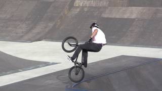 Балахонцев Василий  финал про Symbol Jam BMX Cup Алтуфьево 20170624 [upl. by Anauqed]