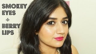 Smokey Eyes  Berry Lips  Makeup Tutorial  corallista [upl. by Pendergast]