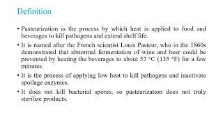 PASTEURIZATION [upl. by Jasper]