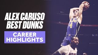 Alex Carusos Best Dunks  Career Highlights [upl. by Mechling]