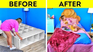 Extreme Room Makeover  DIY Ideas For Your Bedroom [upl. by Flyn]