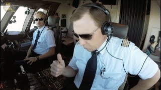 Boeing 777F Lufthansa Cargo Captain Rikard amp Crew ARE BACK ULTIMATE COCKPIT MOVIE 3 AirClips [upl. by Esinet]