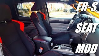 Scion FRS Seats in a Toyota Tacoma [upl. by Kellyn]