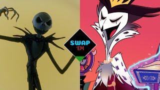 JACK SKELLINGTON amp STOLAS VOICE SWAP  The Nightmare Before ChristmasHelluva Boss [upl. by Ahsiekar]