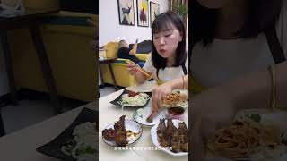 美味しい食べ物のASMR  ASMR FOOD 🍜🍝🍜🥓🥢🍗asmr 美味しい食べ物食べ物vlog [upl. by Hnid781]