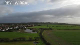 IRBY  WIRRAL DRONE FLIGHT video 14 4K [upl. by Adnilem982]