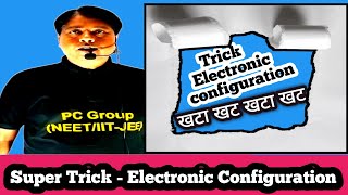 electronic configuration trick  trick for electronic configuration [upl. by Ardnasak]