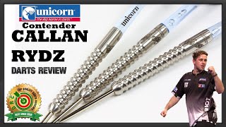 Unicorn Contender CALLAN RYDZ Darts Review [upl. by Pietro985]