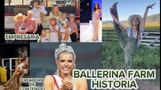 La empresaria y creadora de contenido Hannah Neeleman conocida en redes como Ballerina Farm [upl. by Anihs842]