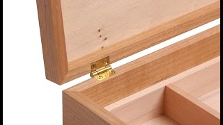 Router Jig for Perfect Hinge Mortises [upl. by Kingsly]