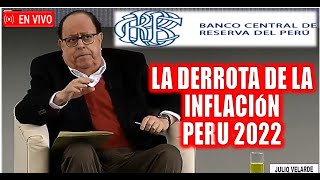 🔴JULIO VELARDE PRESIDENTE BCRP SOBRE EL MANEJO DE LA HIPERINFLACIÓN EN EL PERU RECESSIÓN 2022 [upl. by Aelegna]