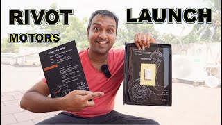 INVITED FOR RIVOT MOTORS LAUNCH  RIVOT NX100 Launch  Lets unbox the invitation [upl. by Arlene192]