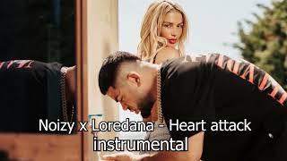 Noizy x Loredana  Heart attack Instrumental [upl. by Pontias]