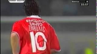 Jogo Vitoria de Guimarães vs Benfica 2004 MIKLOS FEHER [upl. by Ekihc957]