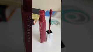 Maybelline Super Stay matte ink 80  ruler available 🌹🌹🌹 [upl. by Natika961]