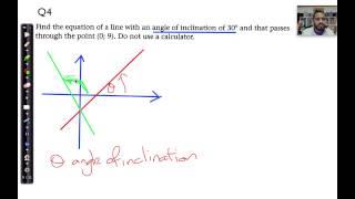 GR Q4 Angle of Inclination and Eqn of lines Geometry Revision [upl. by Mikeb964]