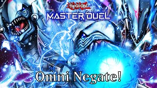 Updated BlueEyes Deck With An Omni Negate BlueEyes White Dragon Live Duels YuGiOh Master Duel [upl. by Ulland]