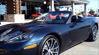 2013 Corvette 427 Convertible at Marc Heitz Chevrolet live demo [upl. by Rekyr]