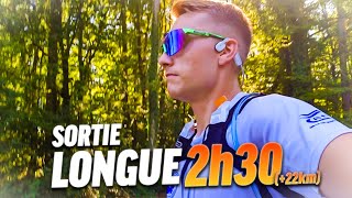 Sortie LONGUE 2h30  Je temmène avec moi  22km [upl. by Isyad]