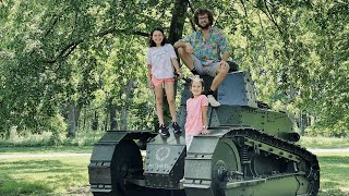 Cantigny Park in Wheaton Illinois 🇺🇸 BEAUTIFUL GARDEN and American TANKS [upl. by Lynna]