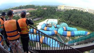 Rafting Water Slide at Seorak Waterpia [upl. by Breban]