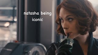 natasha romanoff being iconic for 4 minutes straight [upl. by Esirtal996]