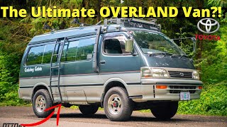 Toyota Hiace 4x4 Camper Van Pop Top Cruising Cabin Overland Off Grid Build by OttoEx [upl. by Sell]