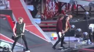 5 Seconds of Summer  opening for One Direction on wwa tour at Wembley London [upl. by Barret]